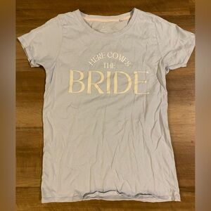 Miss to Mrs Light Blue T-Shirt